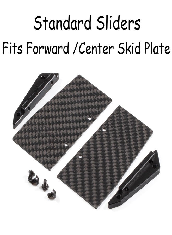 ZMHOBBY Carbon Fiber Boat Sliders Standard Sliders ESC Tray for RC Crawler 1/10 LCG Chassis Rails Power Wagon Cab Gspeed V3 V4 FS G-Shot (Standard Sliders) - Image 2